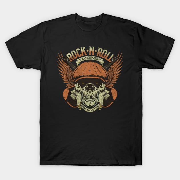 Rock N Roll Forever T-Shirt by Norse Magic